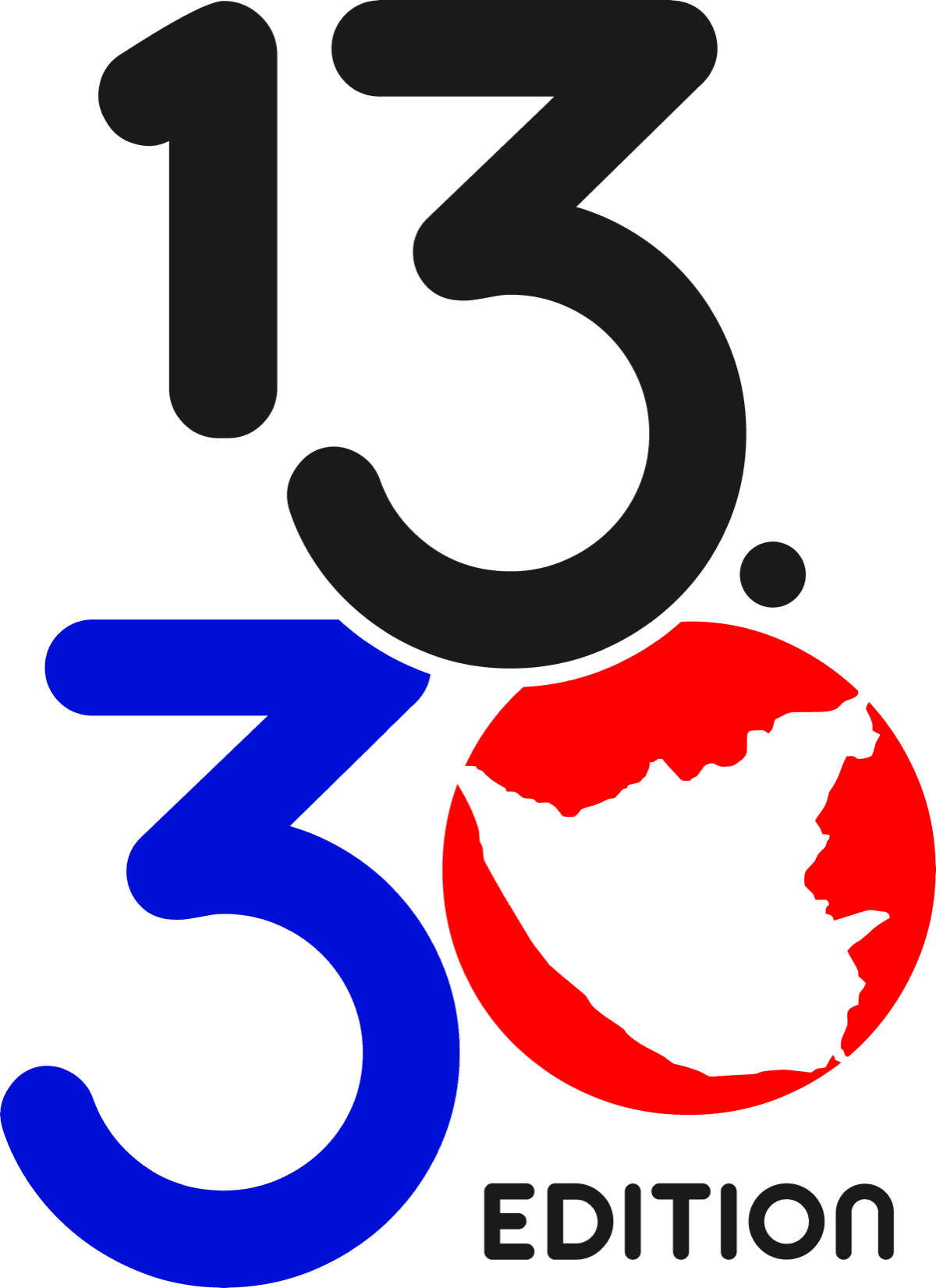The 13.30 Edition logo